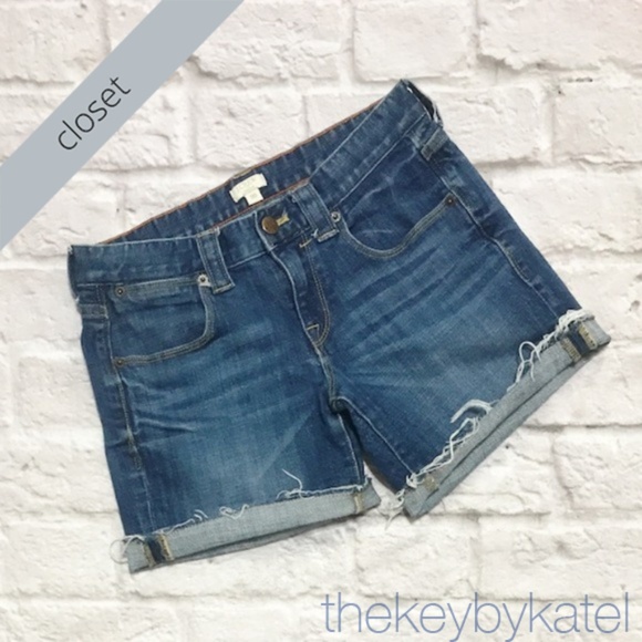 J. Crew Pants - J. Crew Light Jean Shorts Size 00